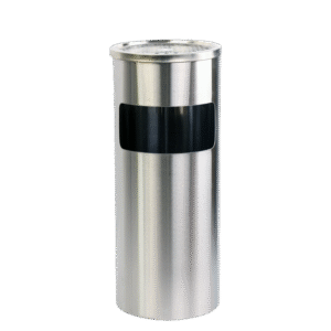 thung rac inox tron vietbin VB-A35A-