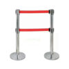 Cột chắn dây căng 2 tầng - cột phân cách lối đi