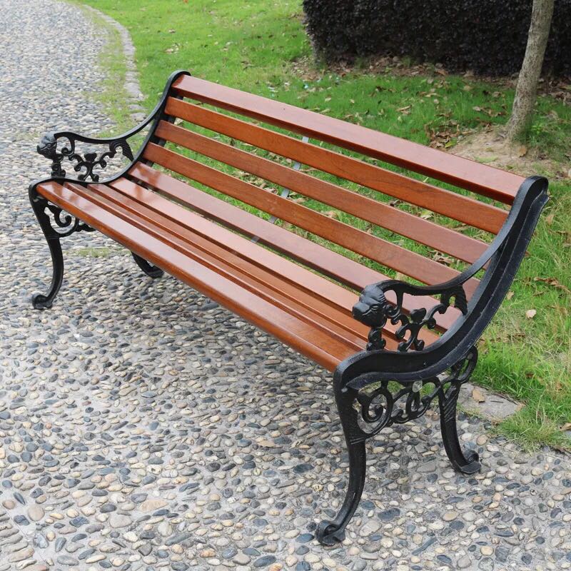 Ghế gỗ nhựa công viên VB-007