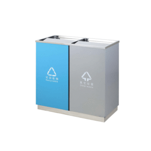 Thùng rác 2 ngăn phân loại rác Vietbin A58-k