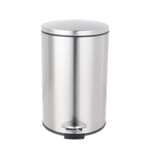 Thùng rác inox có đạp chân 5 lít – chống vân tay