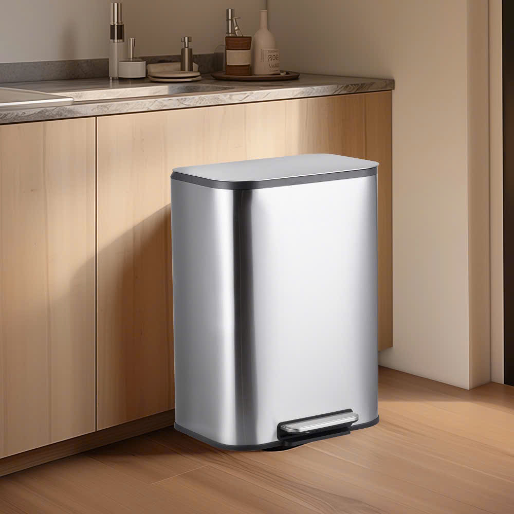 Thùng rác inox đạp chân dung tích 20 lít