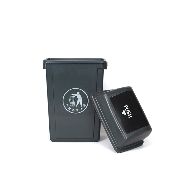 Thùng rác nhựa dung tích 60 lít nắp bập bênh vietbin