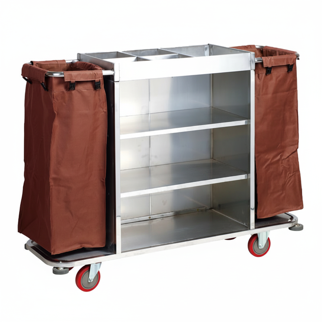 Xe đẩy dọn phòng, làm buồng khách sạn VB-001