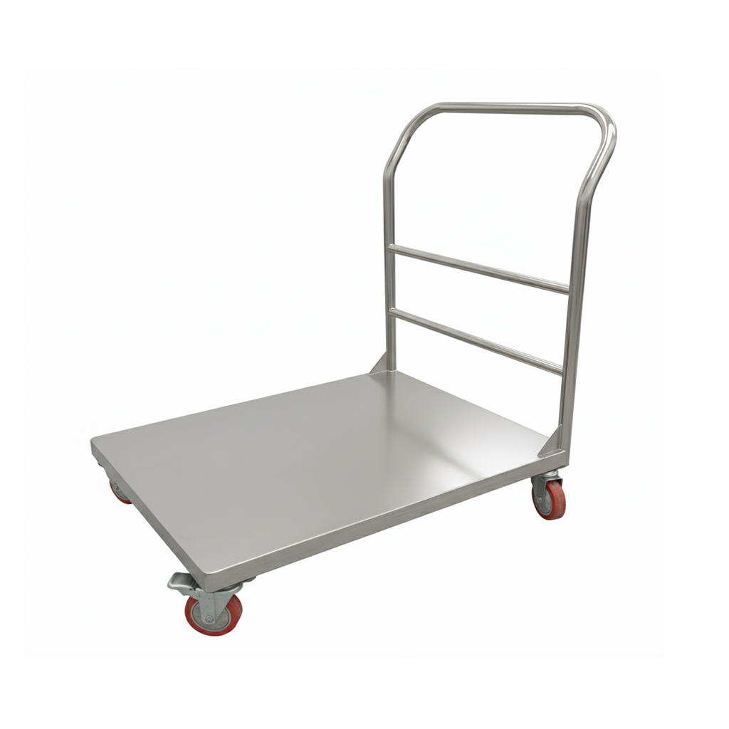 Xe đẩy hàng bằng inox DH-01 , Tải trọng lớn 450kg