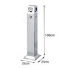 Trụ đựng tàn thuốc lá công cộng bằng inox A57-F